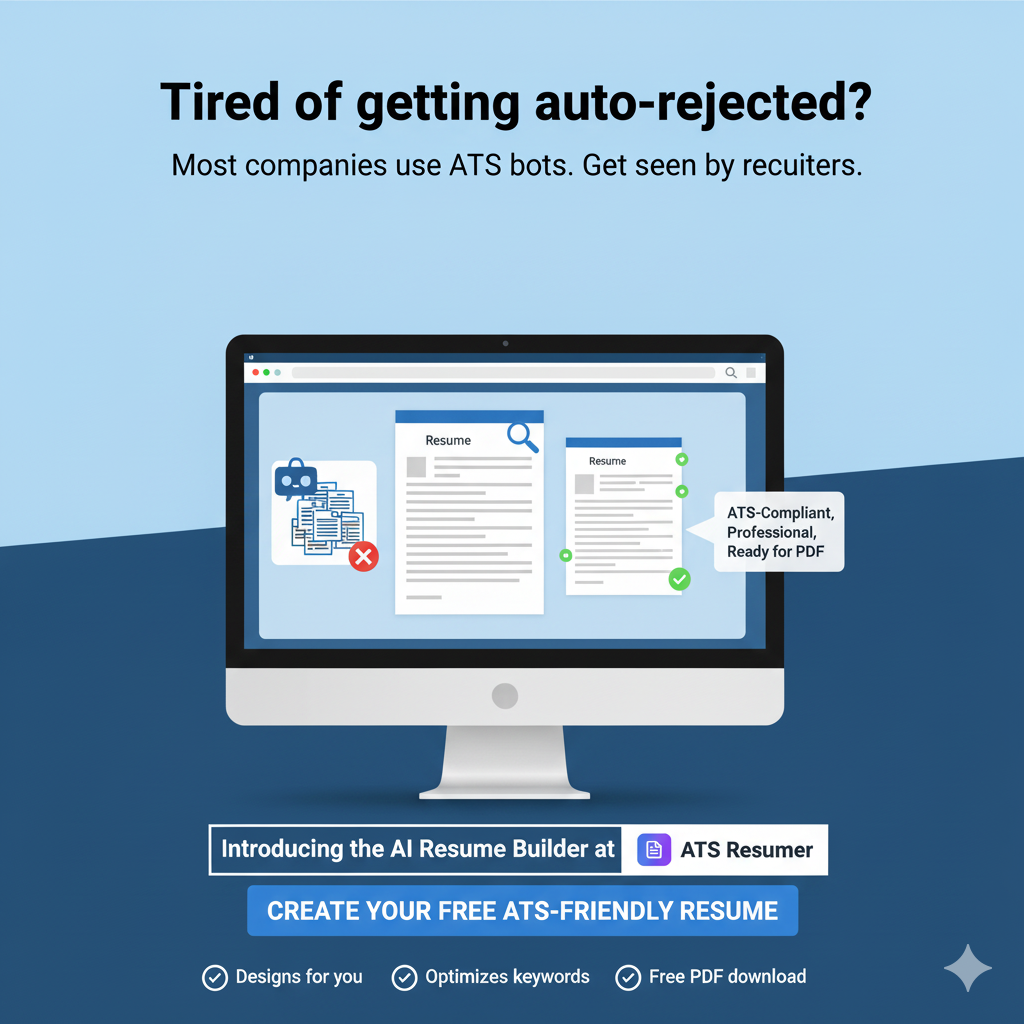 ATS Resumer - AI-Powered Resume & Cover Letter Builder
